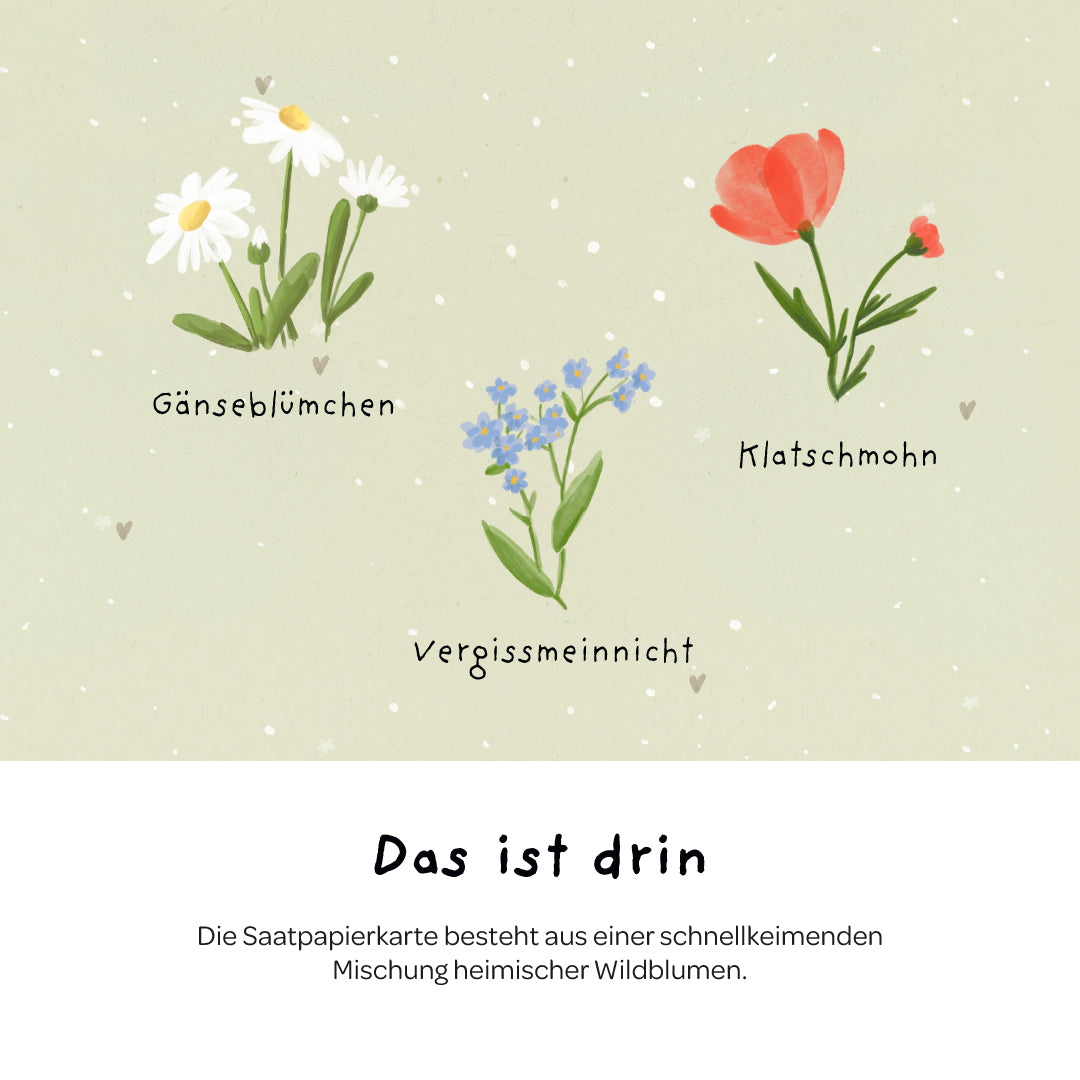 Grußkarte - Viel Erfolg, du Glückskind!