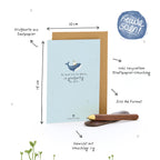 Grußkarte - Du bist nie zu klein, um großartig zu sein