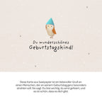 Grußkarte - Du wunderschönes Geburtstagskind