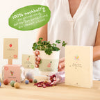 Grußkarte - Hurra, du bist da!