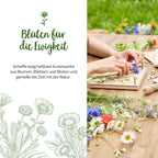 Blumenpresse für Blumen, Blüten & Co.