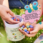 Naturabenteuer – Dose mit 100 Blumenmurmeln